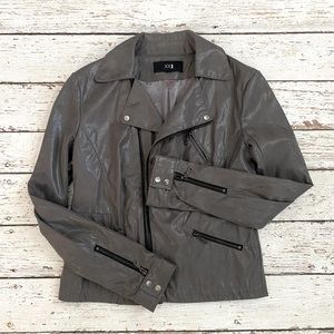 Forever 21 Grey Moto Jacket